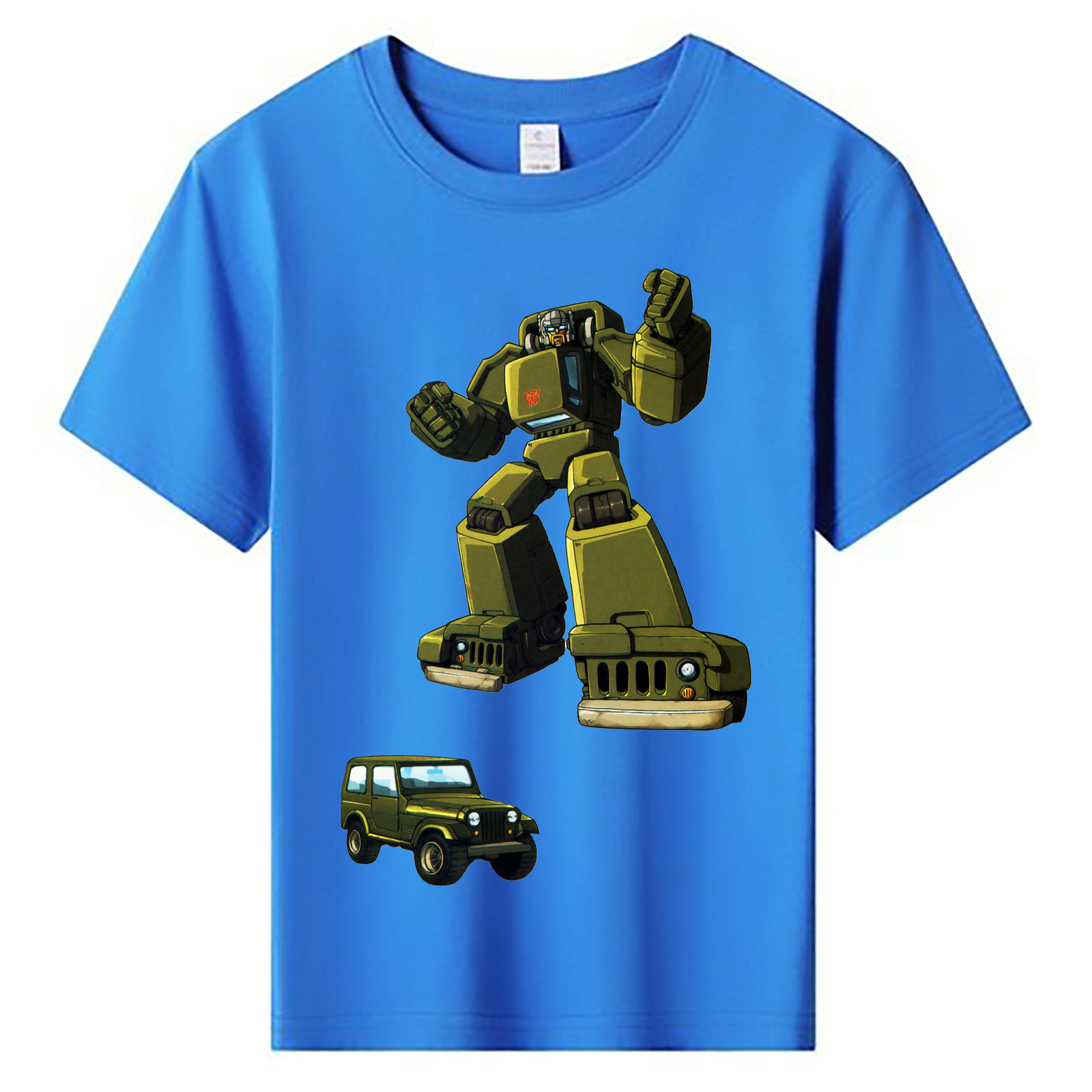 （画像用）  綿100％キッズTシャツ（フロントプリント）